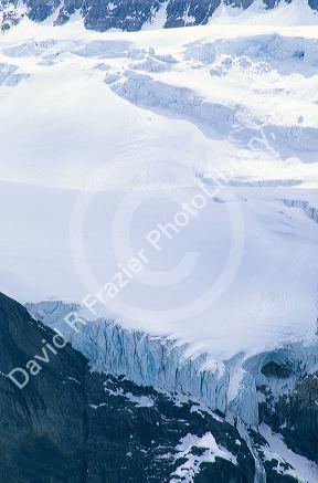 Columbia ice field in Jasper Park, Banff, Canada.
