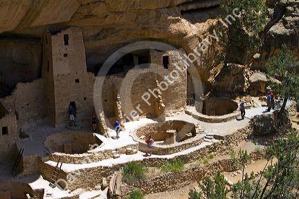 Mesa Verde National Park located in Montezuma County, Colorado, USA.