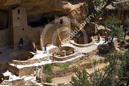 Mesa Verde National Park located in Montezuma County, Colorado, USA.