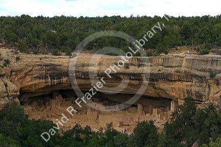 Mesa Verde National Park located in Montezuma County, Colorado, USA.
