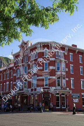 Strater Hotel located in downtown Durango, Colorado, USA.