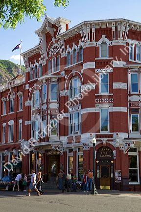 Strater Hotel located in downtown Durango, Colorado, USA.