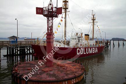 United States lightship Columbia (WLV-604) is a museum ship located at the Columbia River Maritime Museum in Astoria, Oregon, USA.