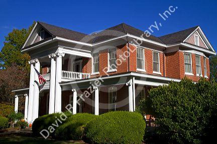 Antebellum architecture in Oxford, Mississippi, USA.
