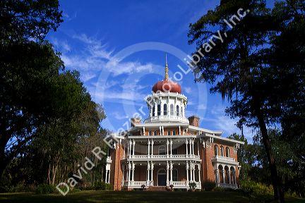 Longwood historic antebellum octagonal mansion located in Natchez, Mississippi, USA.