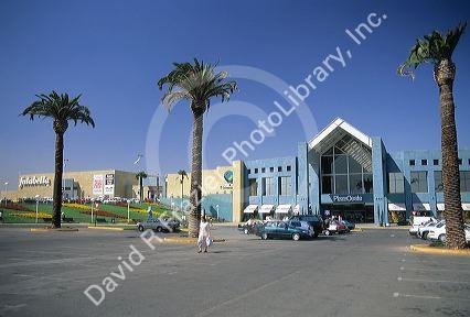 A modern shopping mall near Santiago, Chile.