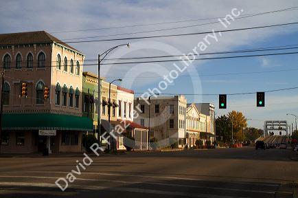Downtown Selma, Alabama, USA.