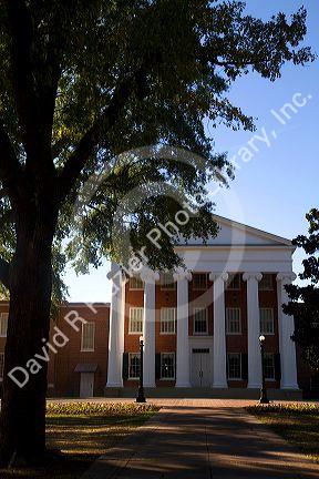 The Lyceum is the oldest building on the campus of the University of Mississippi located in Oxford, Mississippi, USA.