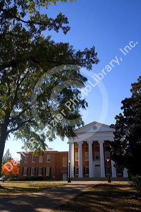 The Lyceum is the oldest building on the campus of the University of Mississippi located in Oxford, Mississippi, USA.
