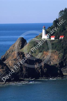 Heceta Head Lighthouse on the Oregon coast.