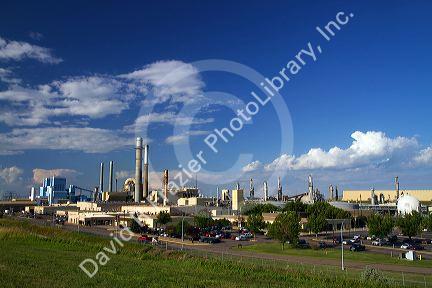 Great Plains Synfuels coal gasification plant near Beulah, North Dakota, USA.