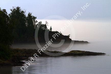 Sunrise on the North Shore of Lake Superior, Minnesota, USA.