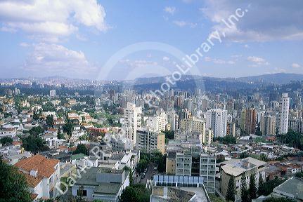 A cityscape view of Caracas, Venezuela.