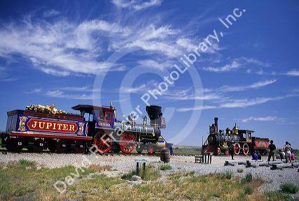 Golden Spike Monument in Promontory, Utah.