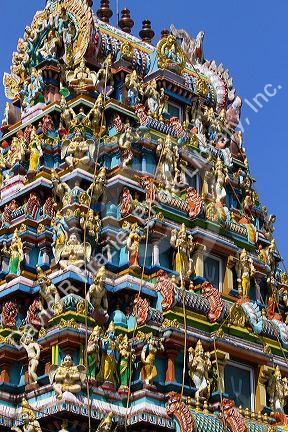 Hindu Temple in (Rangoon) Yangon, (Burma) Myanmar.
