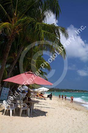 The Gulf of Thailand at Chaweng beach on the island of Ko Samui, Thailand.