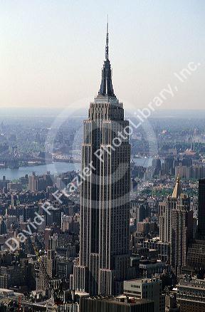 The Empire State Building in New York City, New York.
