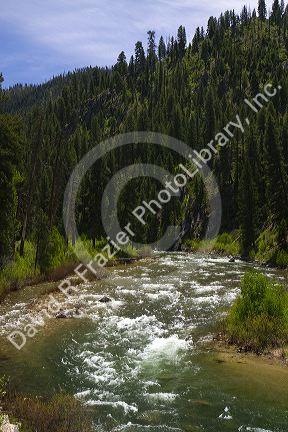 South Fork of the Boise River near Featherville, Idaho, USA.