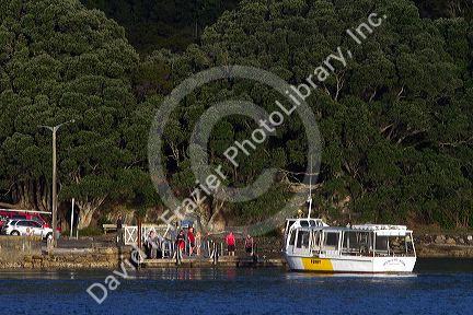 Mercury Bay located on the eastern coast of the Coromandel Peninsula on the North Island of New Zealand.