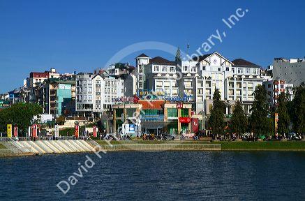 Building in the city of Da Lat, Vietnam.