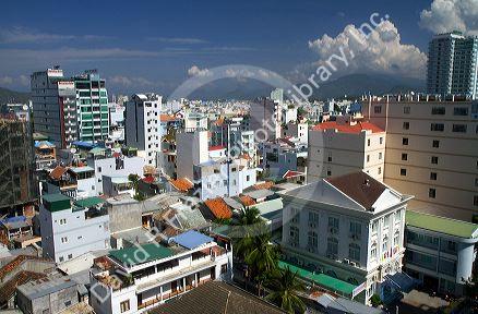 Cityscape of Nha Trang, Vietnam.