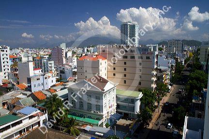 Cityscape of Nha Trang, Vietnam.