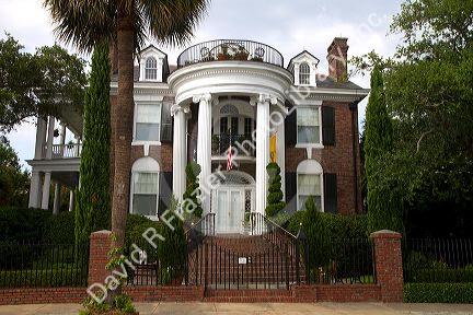 Antebellum mansion in Charleston, South Carolina, USA.