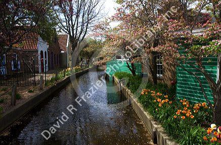 The Dutch Village located in Holland, Michigan, USA.