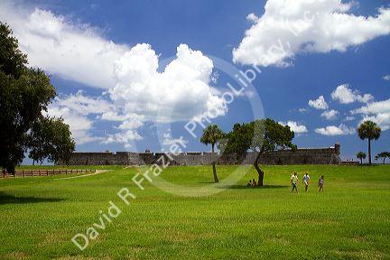 The Castillo de San Marcos is the oldest masonary fort in the continental United States, it is located at St. Augustine, Florida, USA