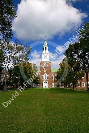 The Baker-Berry Library at Dartmouth College in Hanover, New Hampshire, USA.