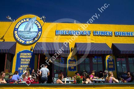 Whale City Bakery Bar and Grill located in Davenport, California, USA.