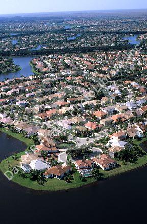Housing and subdivisions in the northwest section of Miami called Westin, Florida.