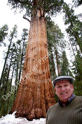 Man stands in front of 