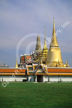 The Grand Palace in Bangkok, Thailand.