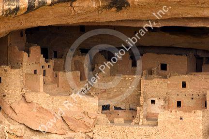 Cliff dwellings in Mesa Verde, Colorado.