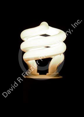 High efficiency low energy USA light bulb.