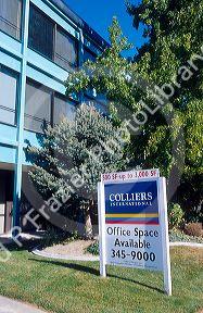 Reality for lease sign.