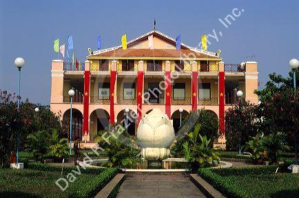 Ho Chi Minh Museum in Saigon, Vietnam.