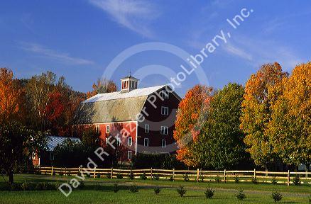 Farm scene in Vermont.