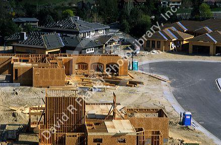 Housing construction in Boise, Idaho.