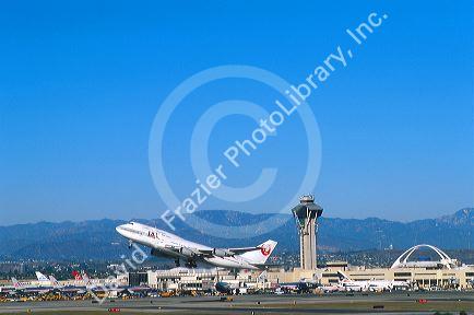 LAX airport in Los Angeles, California.