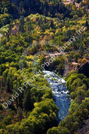 Pit River near the town of Fall River Mill, California.