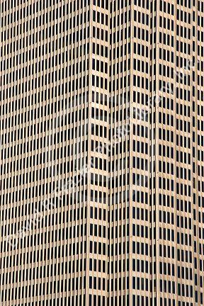 A modern office building facade in San Francisco, California at Embarcadero Center.