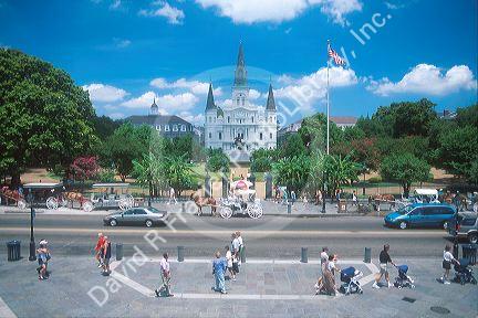 St. Louis Cathedral in New Orleans, LA.