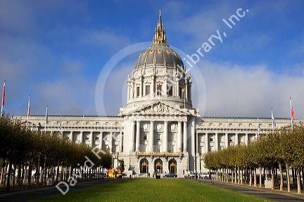The city hall in San Francisco, California.