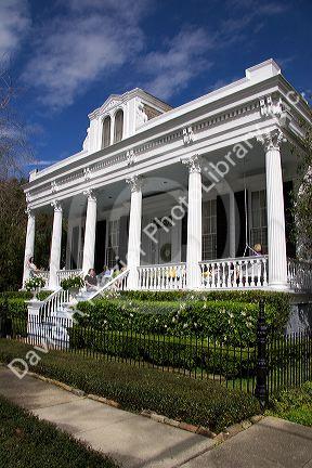 Large home in the garden district of New Orleans, Louisiana. MR
