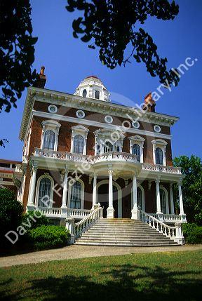 The Hay House an Antebellum Mansion in Macon, Georgia.