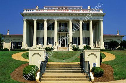The Woodruff House an Antebellum Mansion in Macon, Georgia.