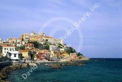 Imperia, Italy on the Liguria Coast.