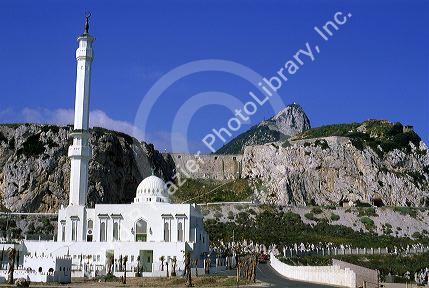 A mosque at the Rock of Gibraltar.
